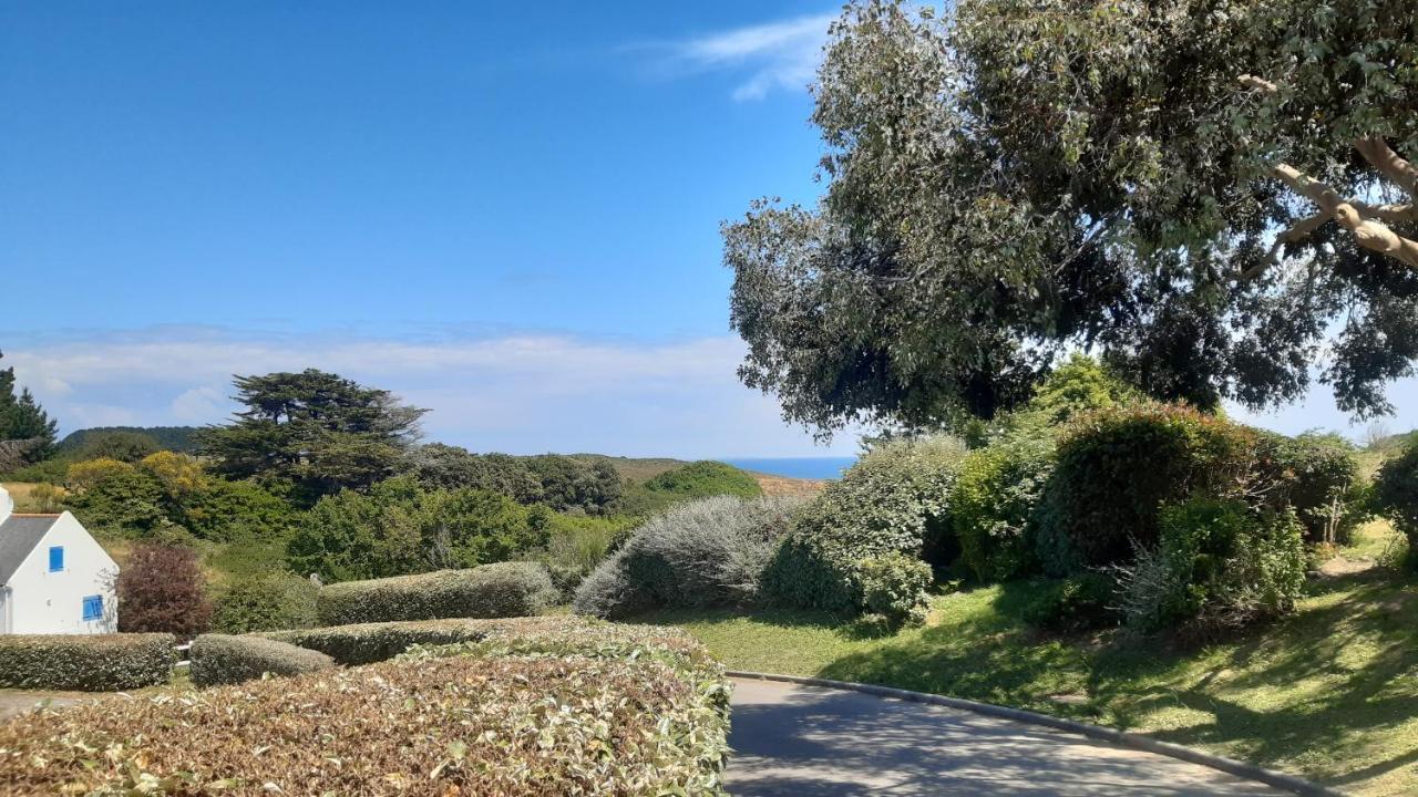 Maison de vacances de 56 m2 dans résidence avec piscine chauffée proche plages Locmaria Exterior foto